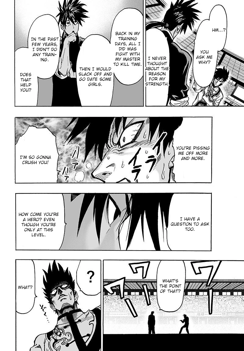 One Punch Man Manga Chapter 66 page 10 - The Strong Guys scene