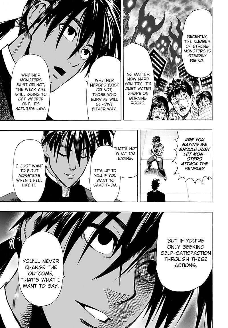 One Punch Man Manga Chapter 66 page 11 - The Strong Guys scene