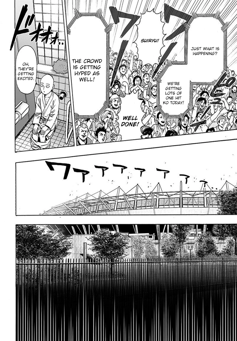 One Punch Man Manga Chapter 66 page 19 - The Strong Guys scene