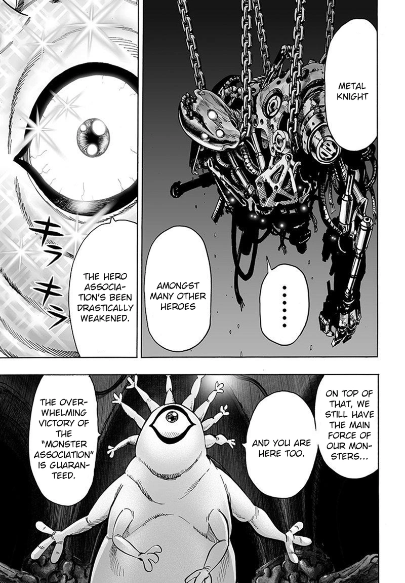 One Punch Man Manga Chapter 66 page 24 - The Strong Guys scene