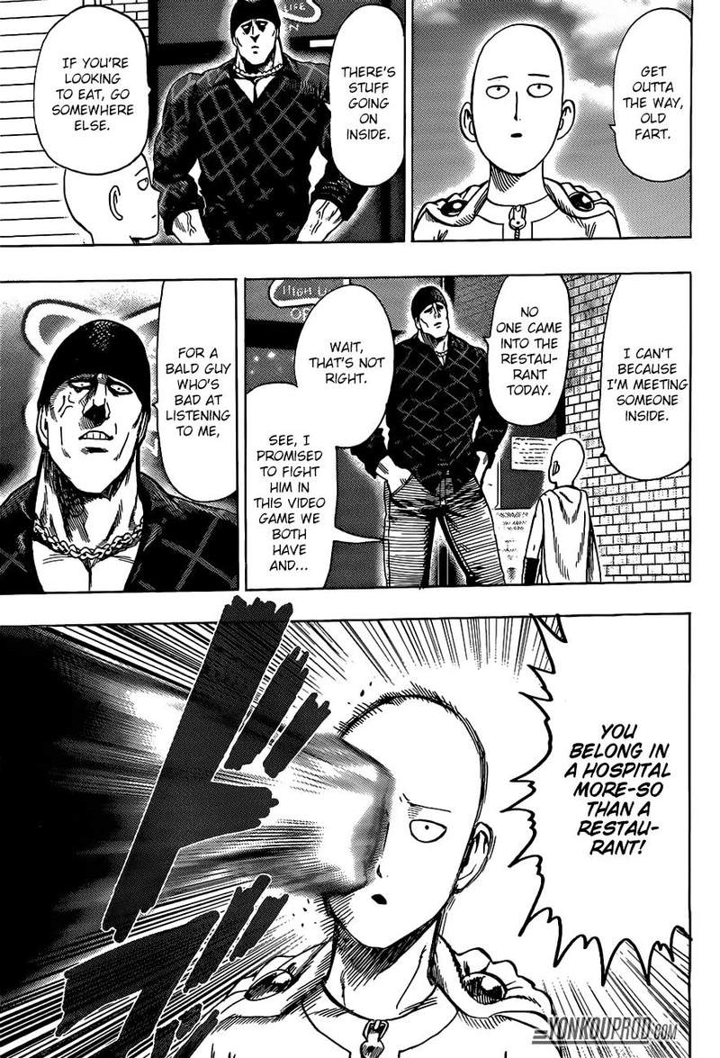 One Punch Man Manga Chapter 67.5 page 16 - King's Weekend-like Weekday | Volume 12 Extras scene