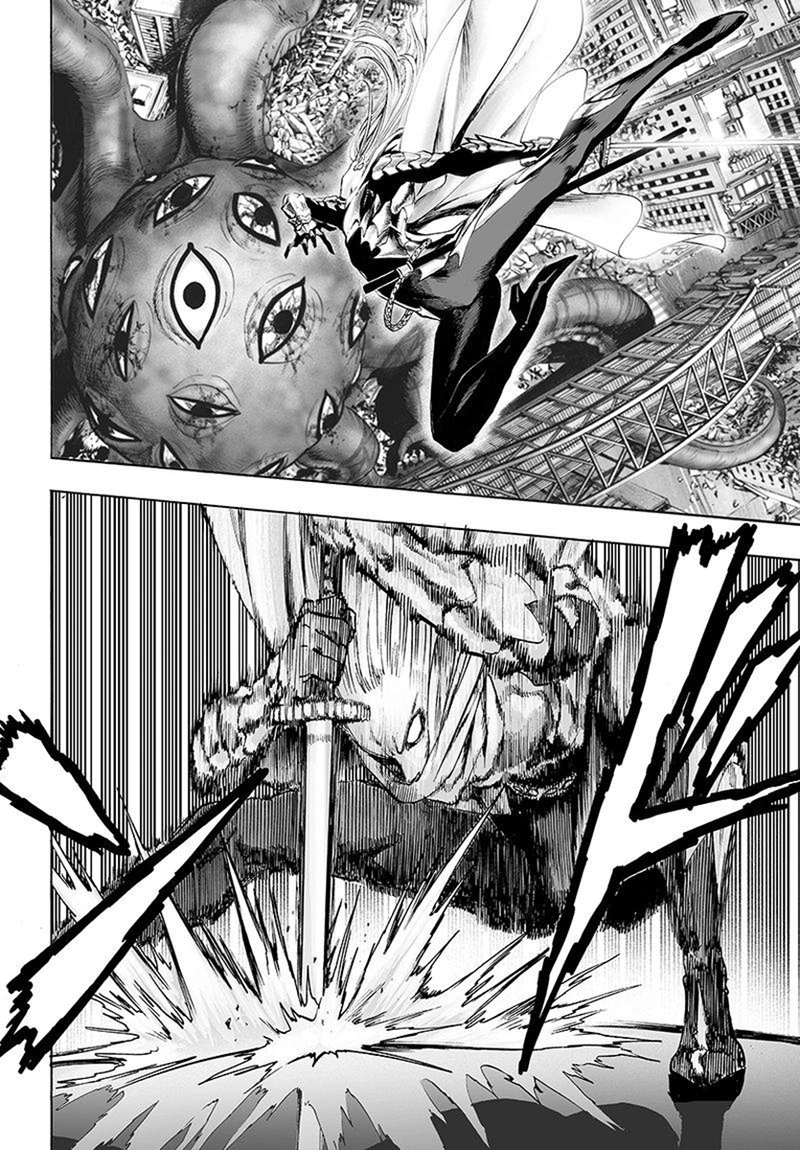 One Punch Man Manga Chapter 68 page 19 - Great Battle Power scene