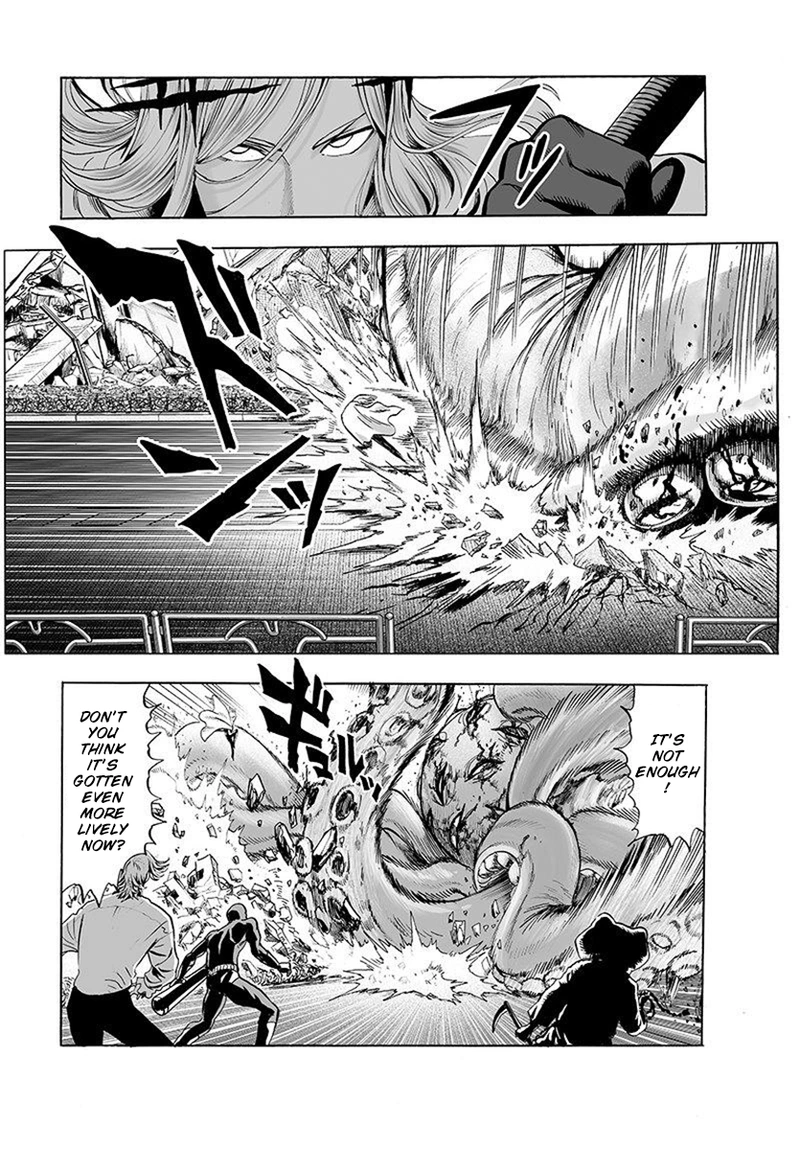 One Punch Man Manga Chapter 68 page 23 - Great Battle Power scene