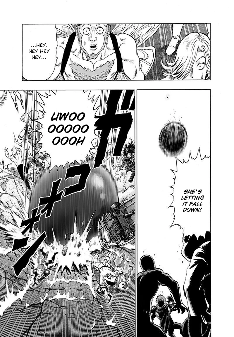 One Punch Man Manga Chapter 68 page 34 - Great Battle Power scene