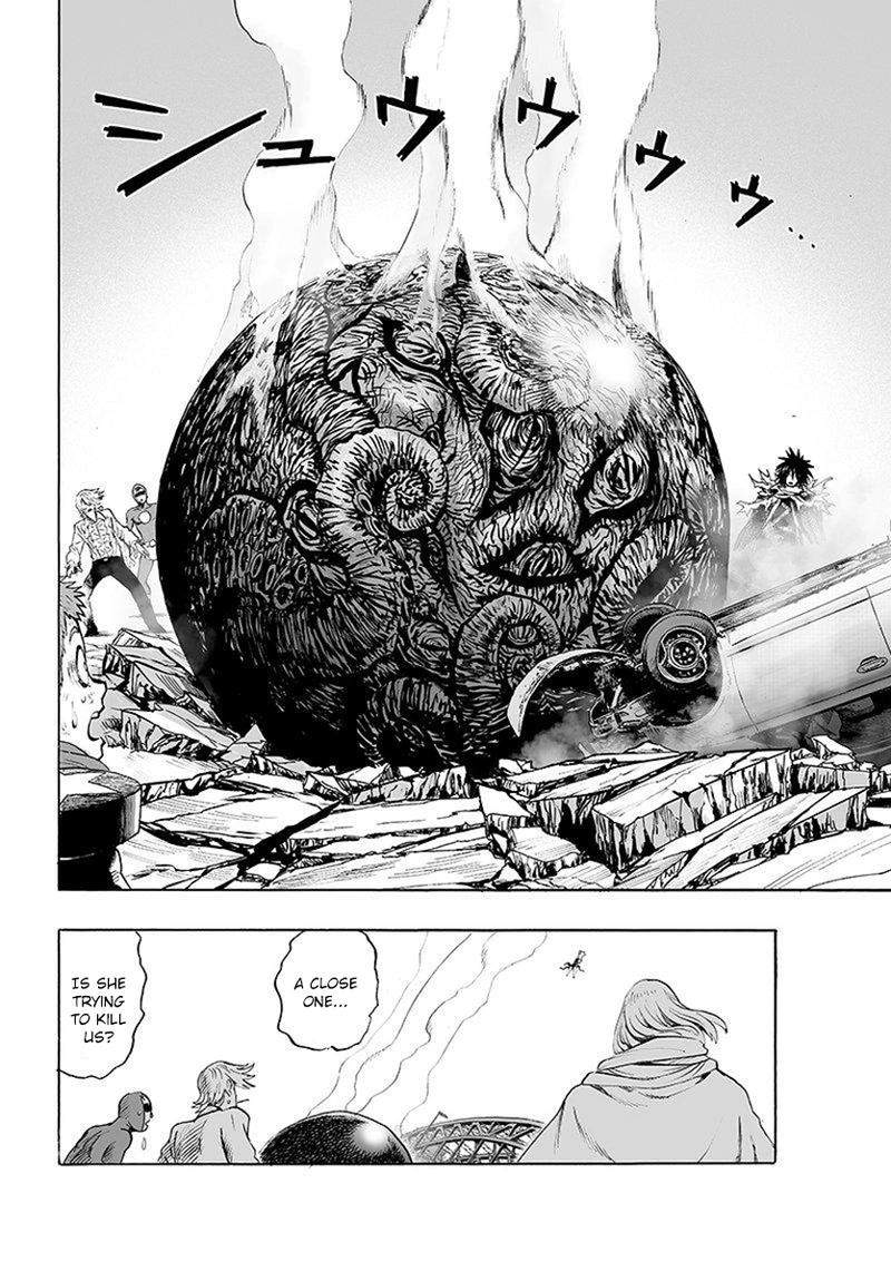 One Punch Man Manga Chapter 68 page 35 - Great Battle Power scene