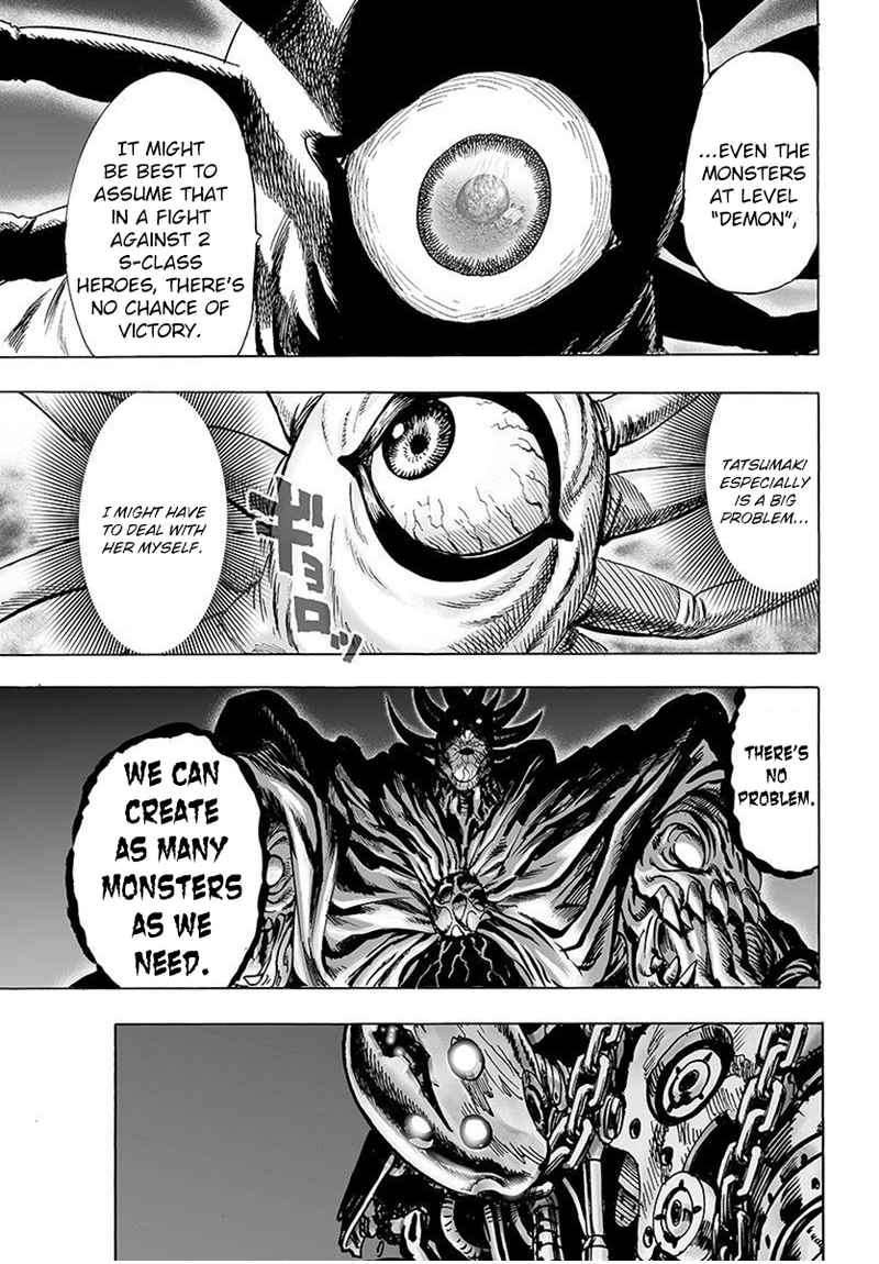 One Punch Man Manga Chapter 68 page 40 - Great Battle Power scene