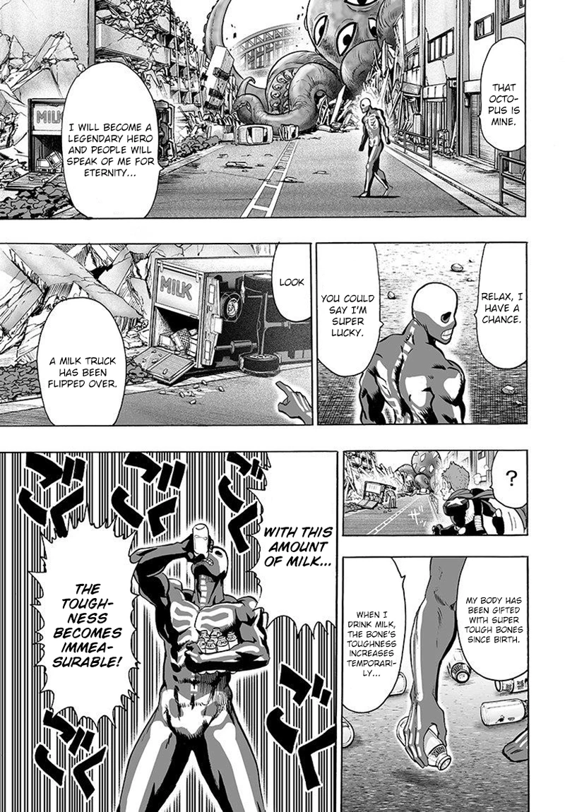 One Punch Man Manga Chapter 68 page 7 - Great Battle Power scene