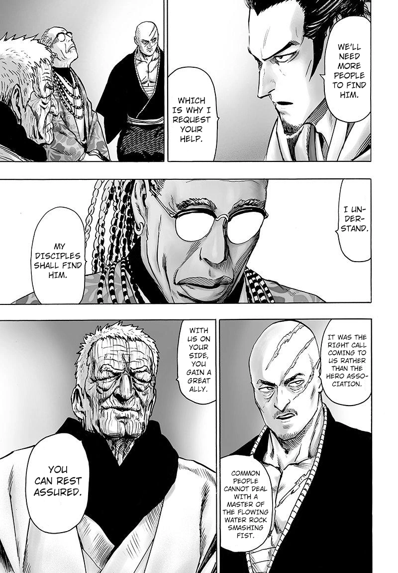 One Punch Man Manga Chapter 69 page 11 - Monster Cells scene