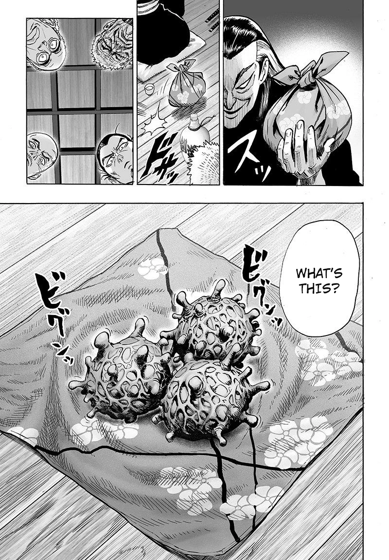 One Punch Man Manga Chapter 69 page 15 - Monster Cells scene