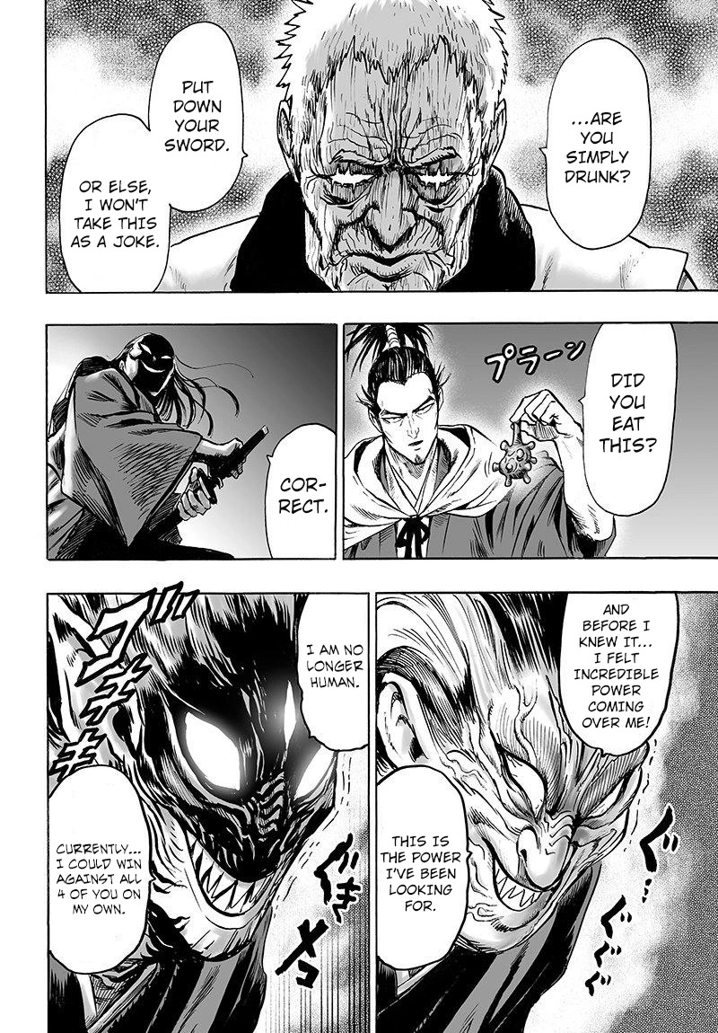 One Punch Man Manga Chapter 69 page 18 - Monster Cells scene