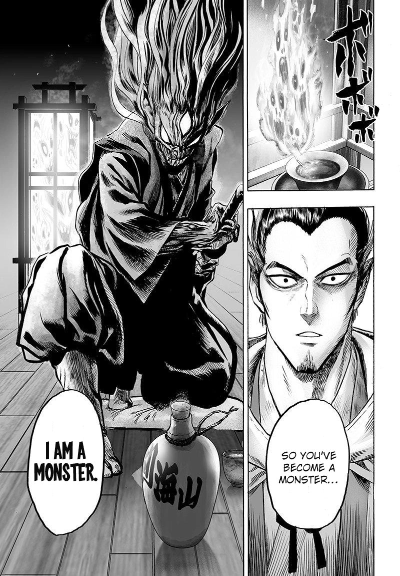 One Punch Man Manga Chapter 69 page 19 - Monster Cells scene
