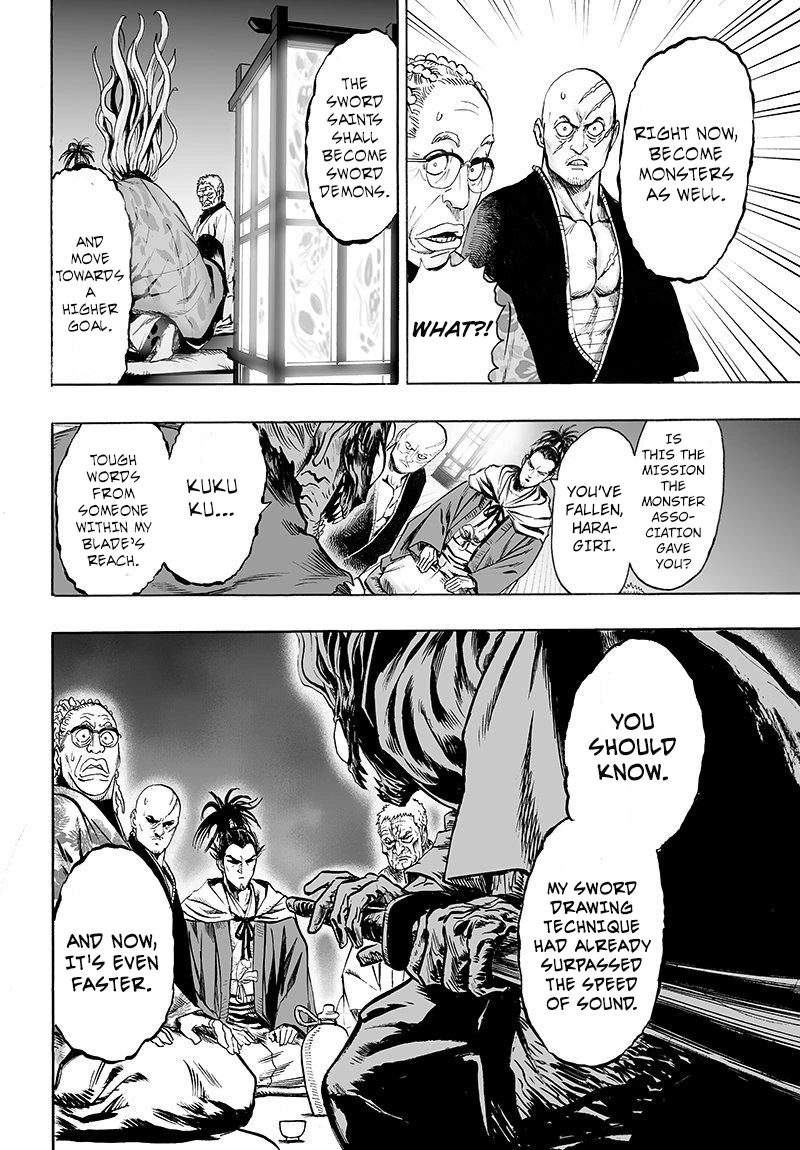 One Punch Man Manga Chapter 69 page 20 - Monster Cells scene