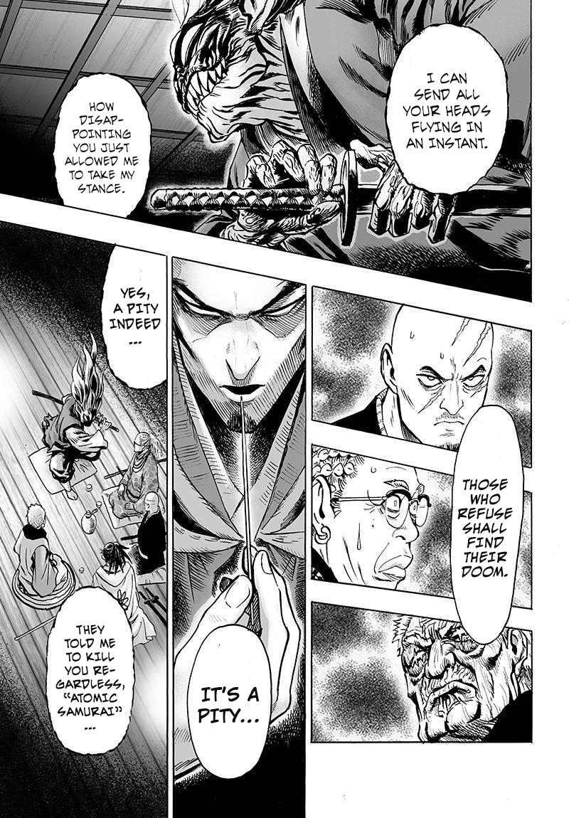 One Punch Man Manga Chapter 69 page 21 - Monster Cells scene