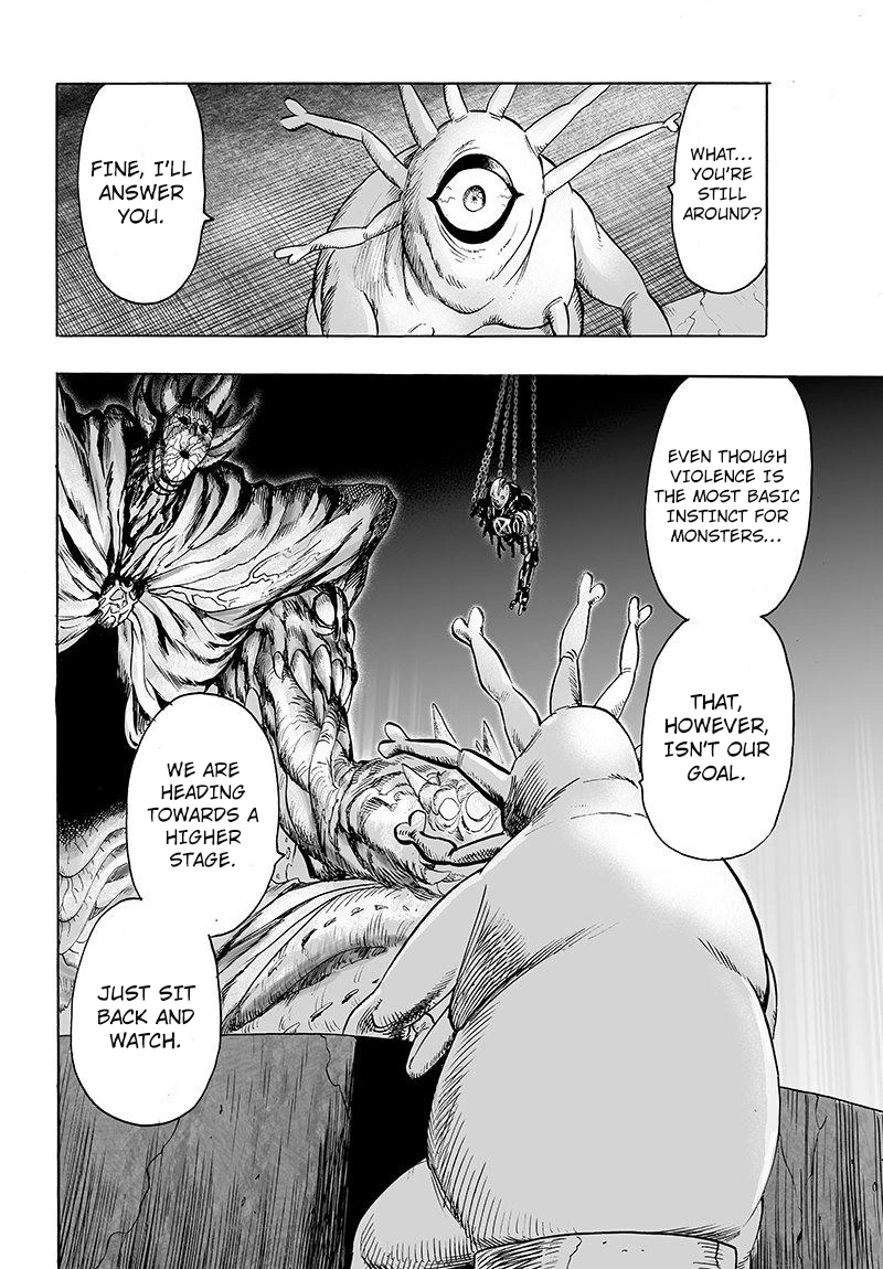 One Punch Man Manga Chapter 69 page 29 - Monster Cells scene