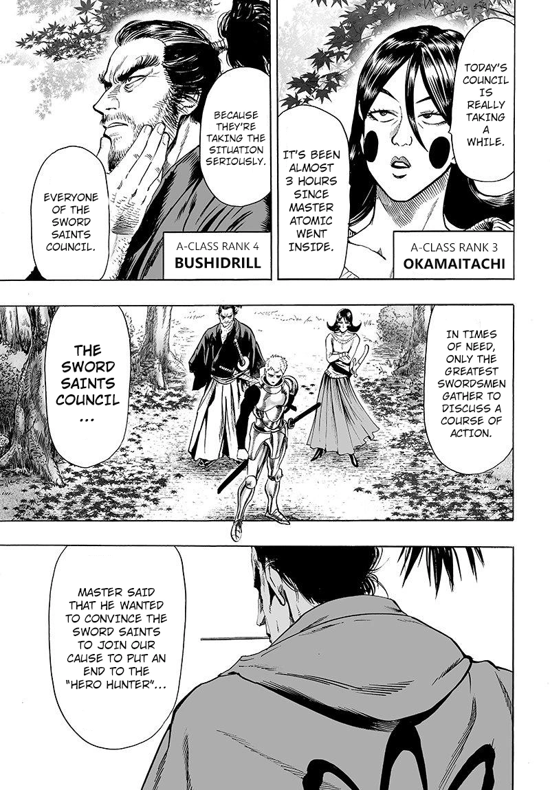 One Punch Man Manga Chapter 69 page 3 - Monster Cells scene