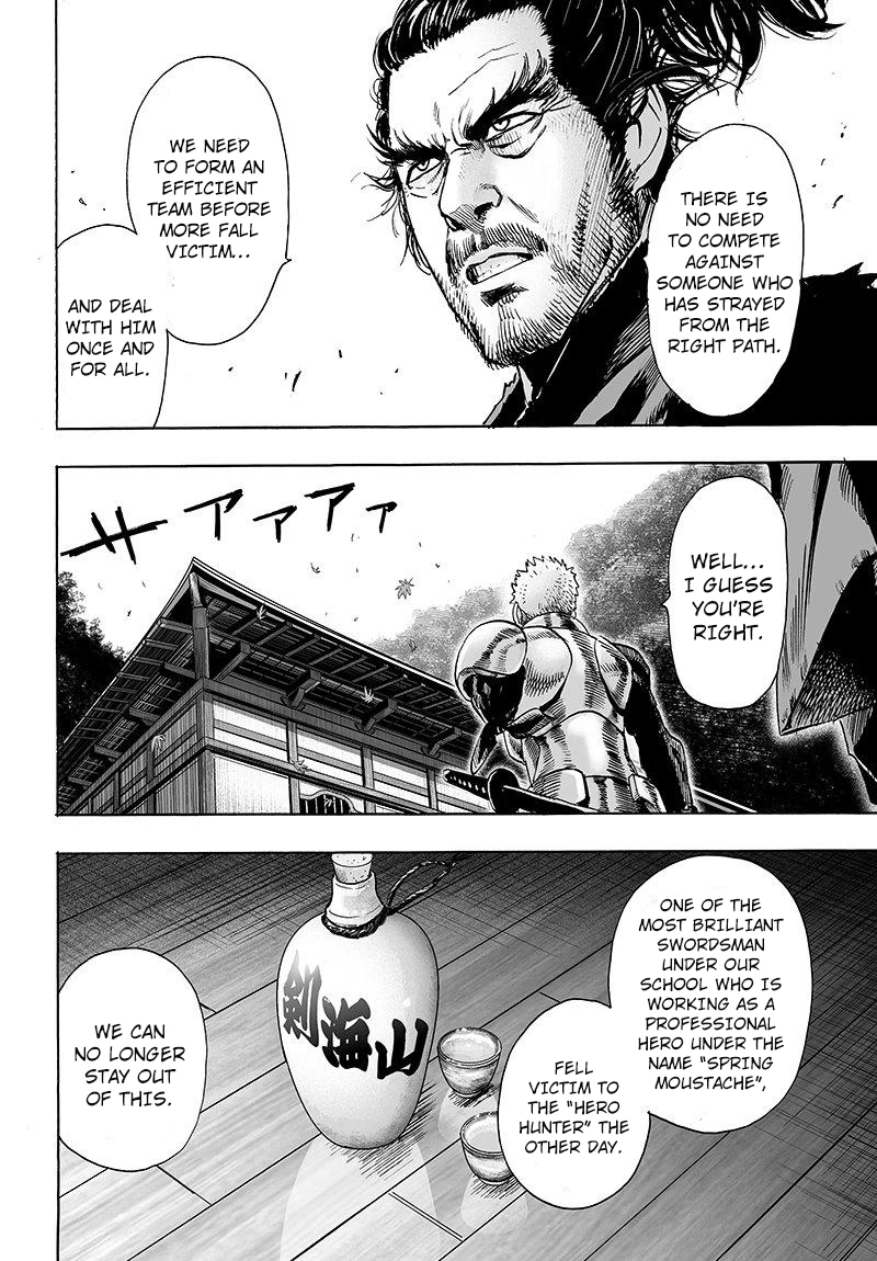 One Punch Man Manga Chapter 69 page 6 - Monster Cells scene