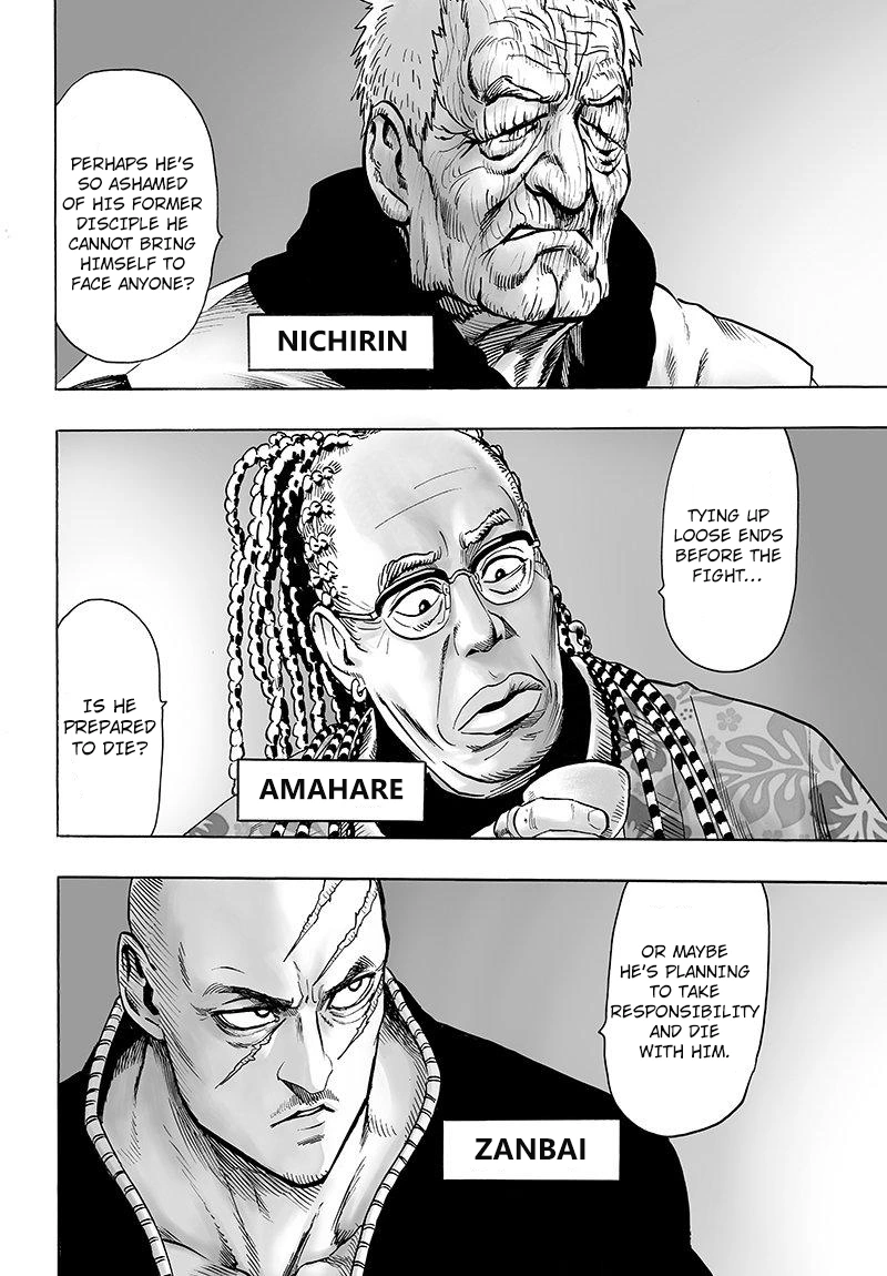 One Punch Man Manga Chapter 69 page 8 - Monster Cells scene