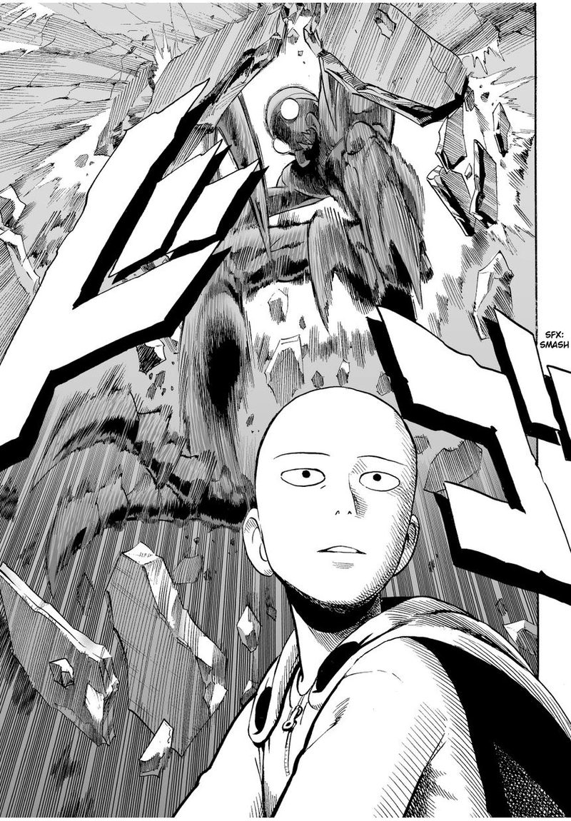 One Punch Man Manga Chapter 7 page 11 - Mysterious Raid scene