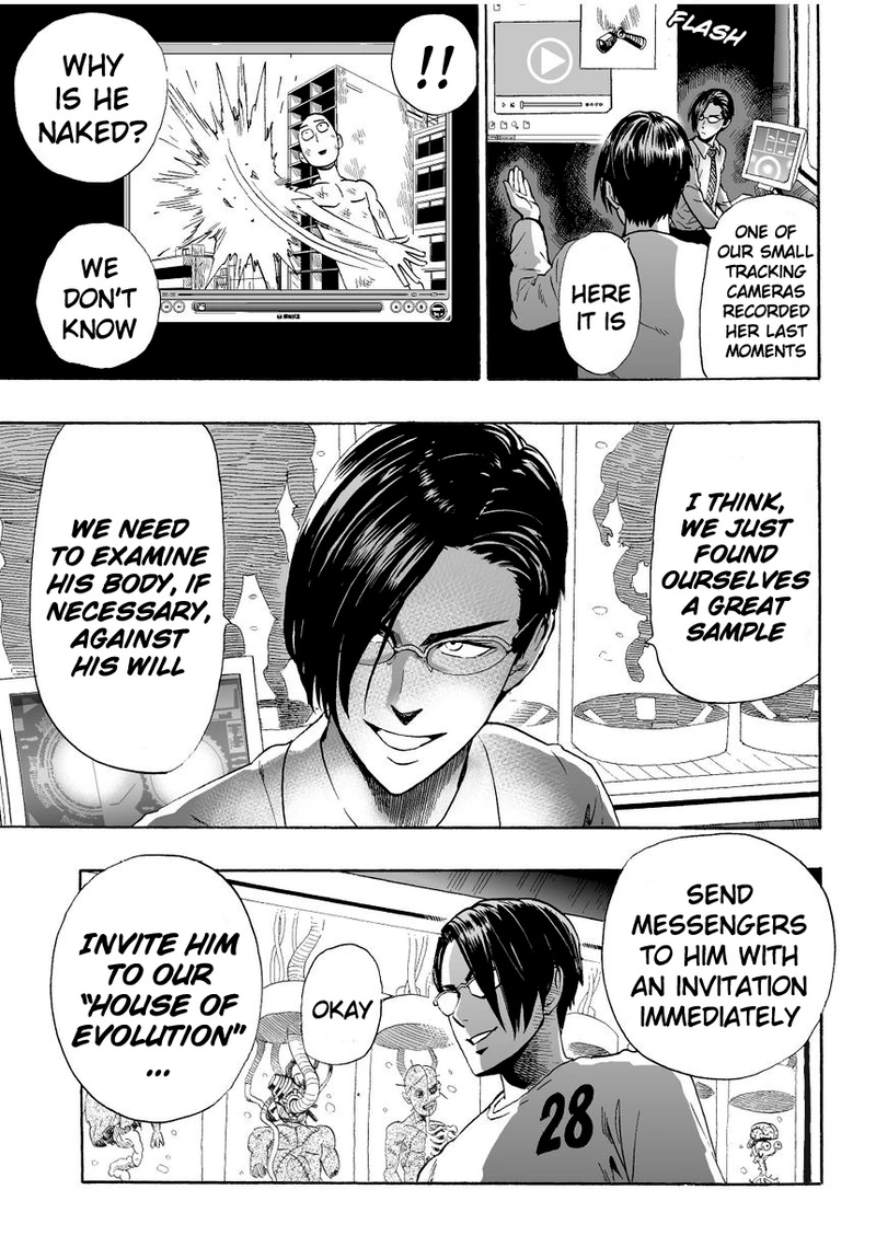 One Punch Man Manga Chapter 7 page 7 - Mysterious Raid scene