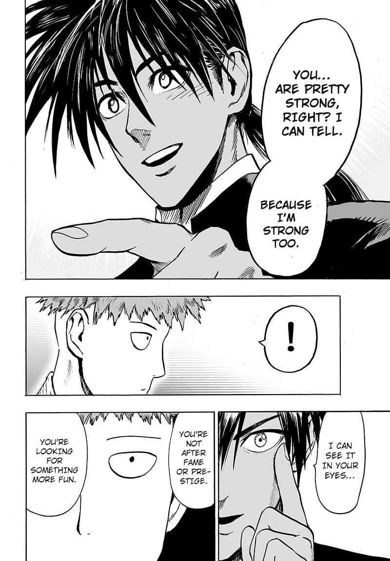 One Punch Man Manga Chapter 70 page 16 - Being Strong Is Fun scene