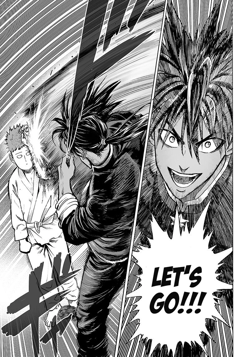 One Punch Man Manga Chapter 70 page 24 - Being Strong Is Fun scene