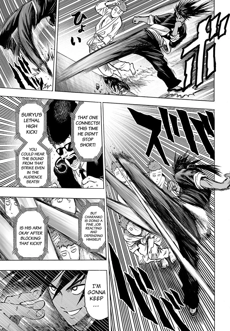 One Punch Man Manga Chapter 70 page 26 - Being Strong Is Fun scene
