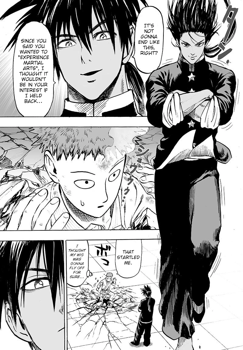 One Punch Man Manga Chapter 70 page 34 - Being Strong Is Fun scene