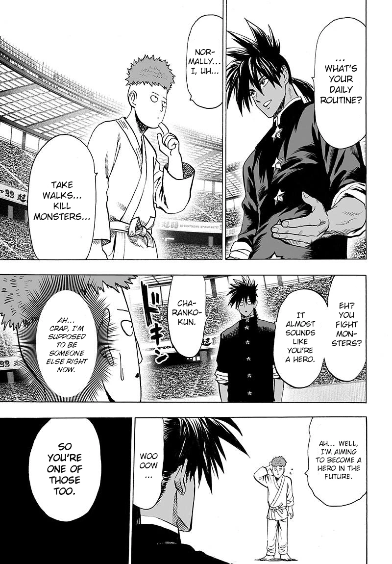 One Punch Man Manga Chapter 70 page 42 - Being Strong Is Fun scene