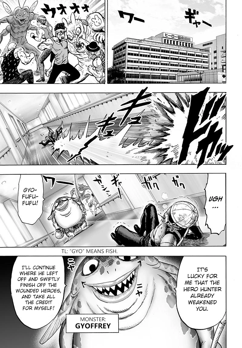 One Punch Man Manga Chapter 70 page 44 - Being Strong Is Fun scene