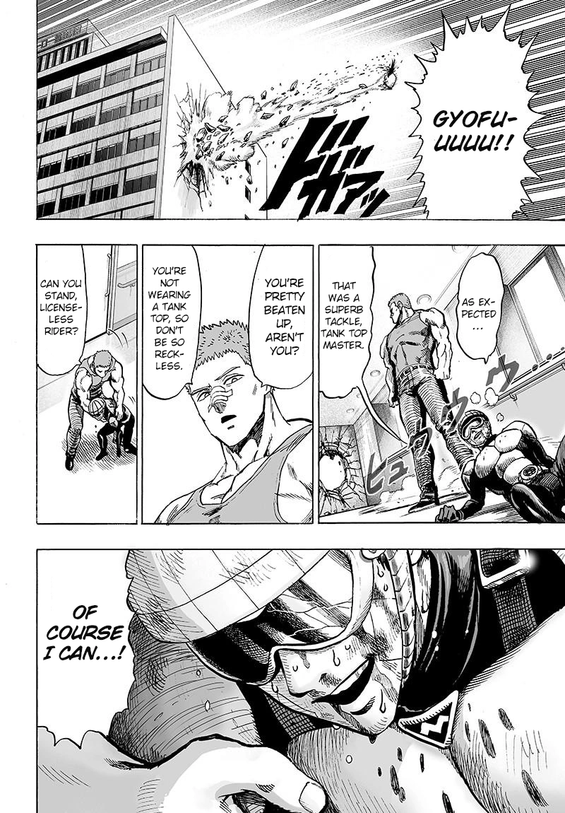 One Punch Man Manga Chapter 70 page 47 - Being Strong Is Fun scene