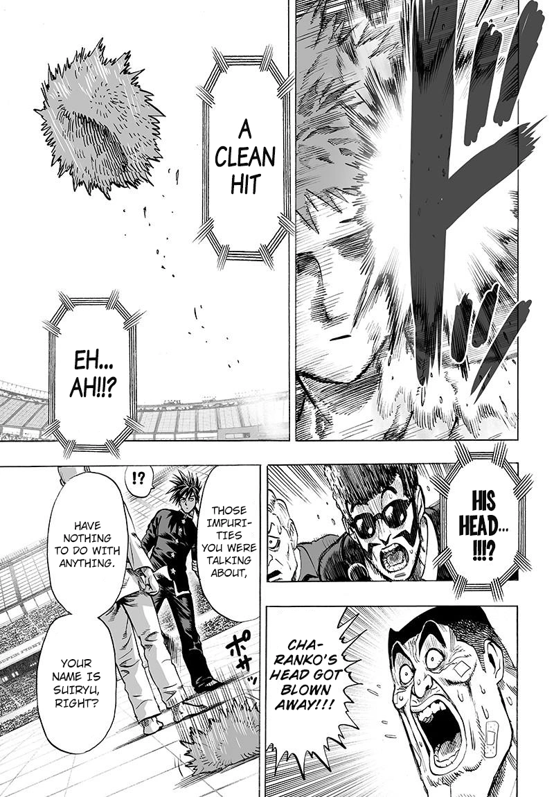 One Punch Man Manga Chapter 70 page 50 - Being Strong Is Fun scene