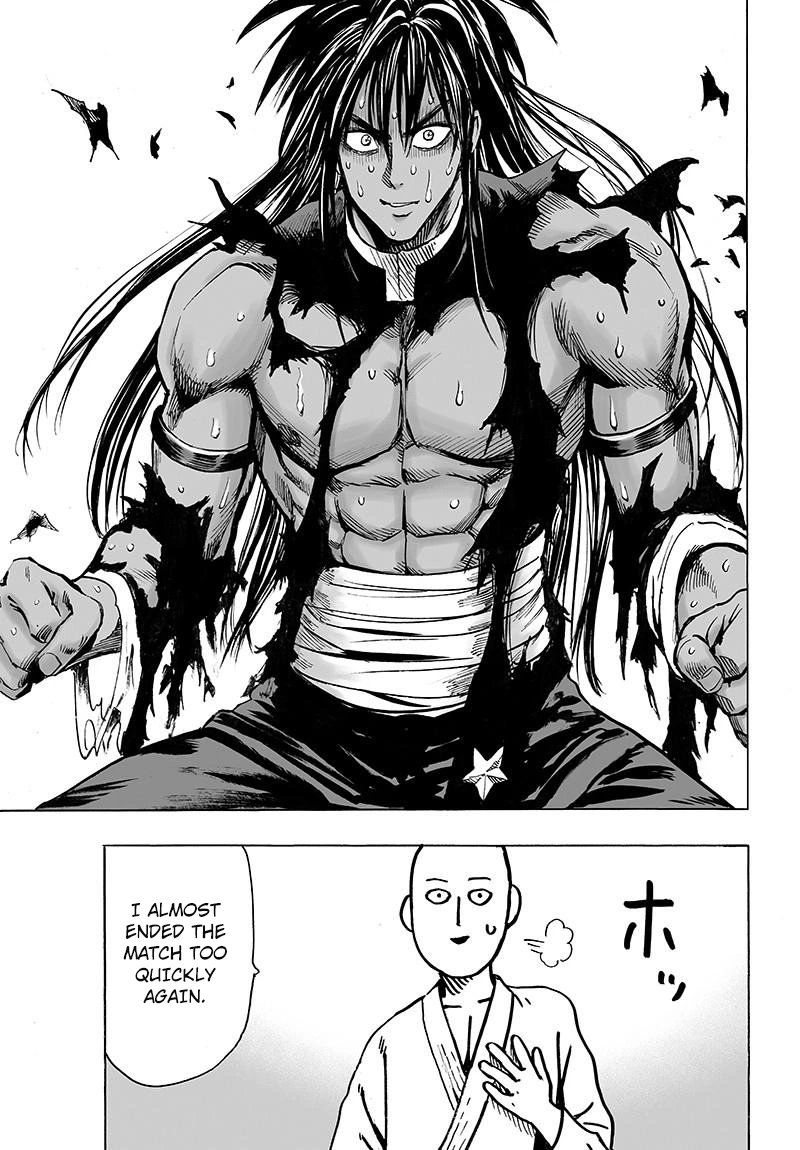 One Punch Man Manga Chapter 70 page 54 - Being Strong Is Fun scene