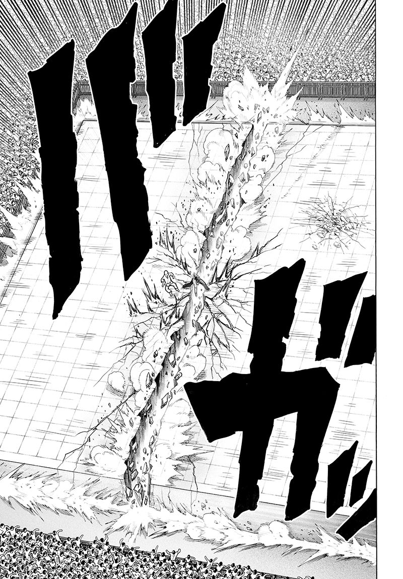 One Punch Man Manga Chapter 71 page 11 - Martial Arts Means...!! scene