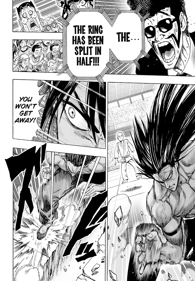 One Punch Man Manga Chapter 71 page 12 - Martial Arts Means...!! scene