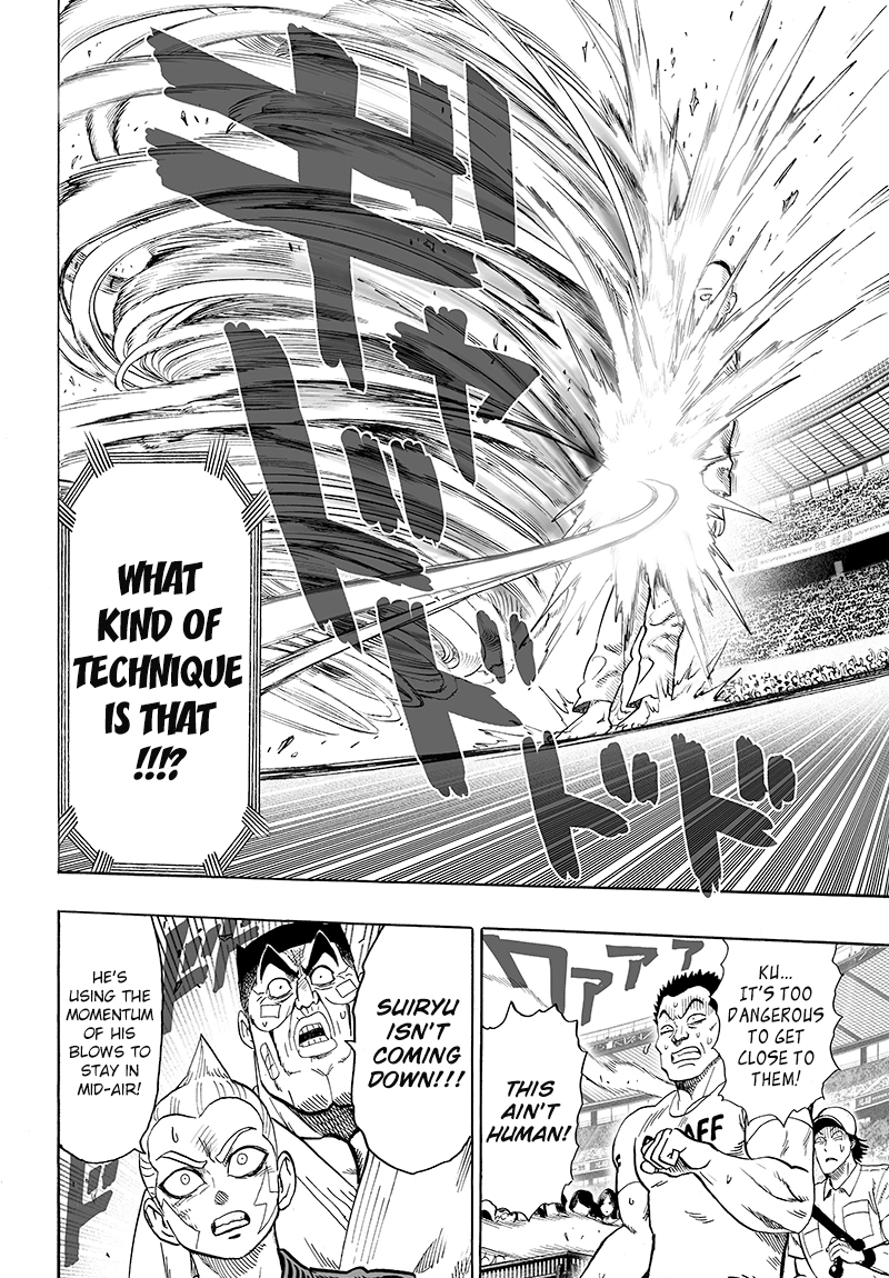 One Punch Man Manga Chapter 71 page 20 - Martial Arts Means...!! scene