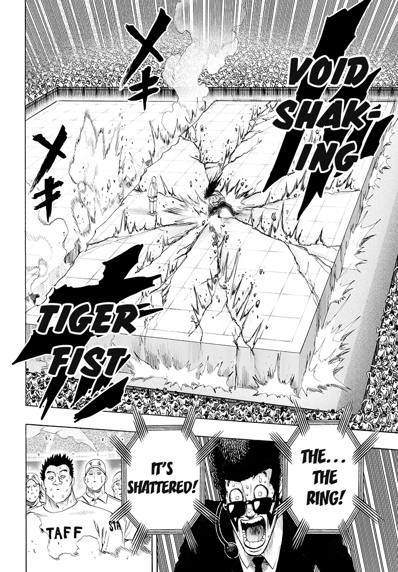 One Punch Man Manga Chapter 71 page 22 - Martial Arts Means...!! scene