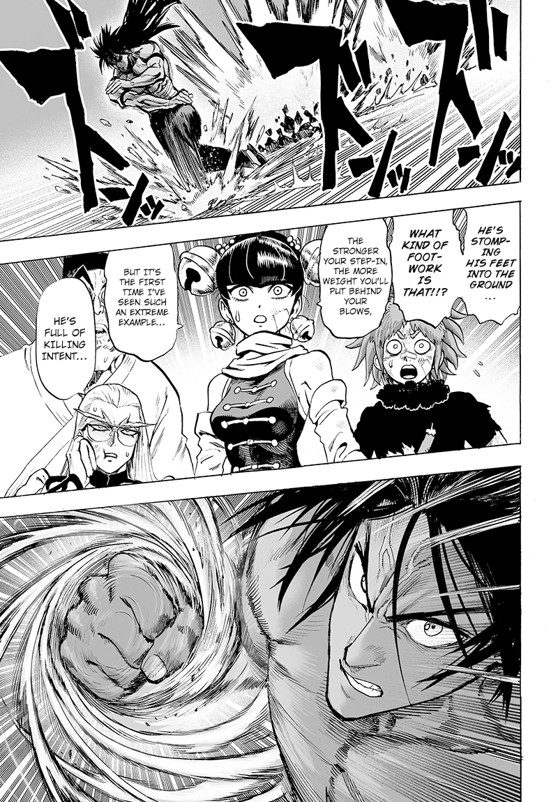 One Punch Man Manga Chapter 71 page 23 - Martial Arts Means...!! scene