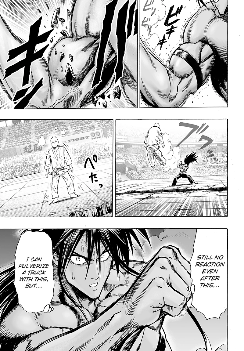 One Punch Man Manga Chapter 71 page 25 - Martial Arts Means...!! scene