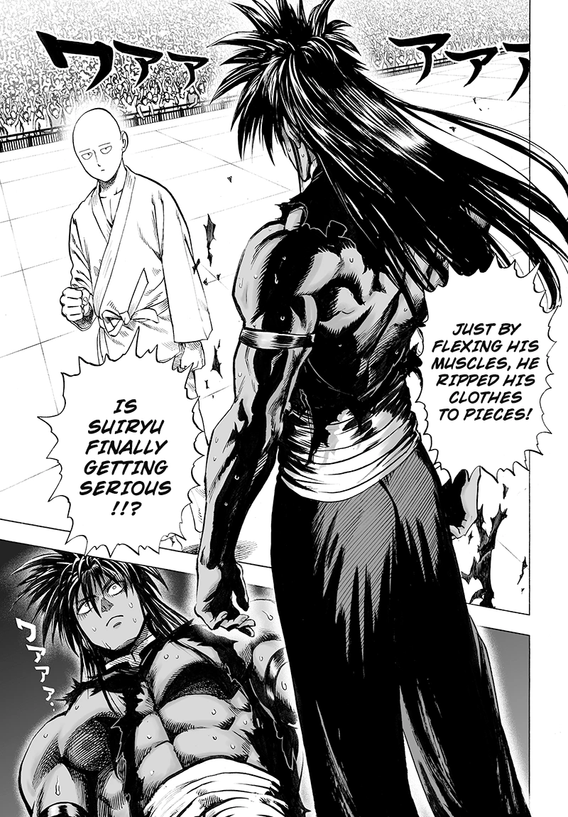 One Punch Man Manga Chapter 71 page 3 - Martial Arts Means...!! scene
