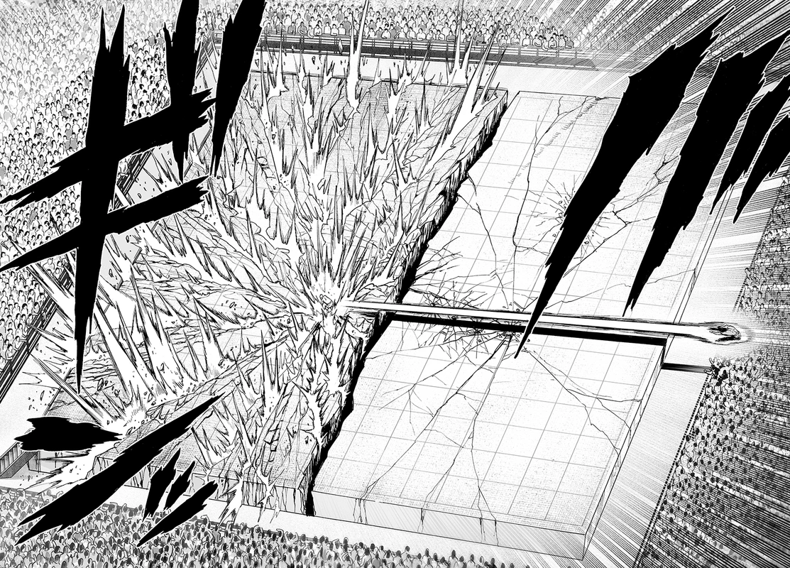 One Punch Man Manga Chapter 71 page 30 - Martial Arts Means...!! scene