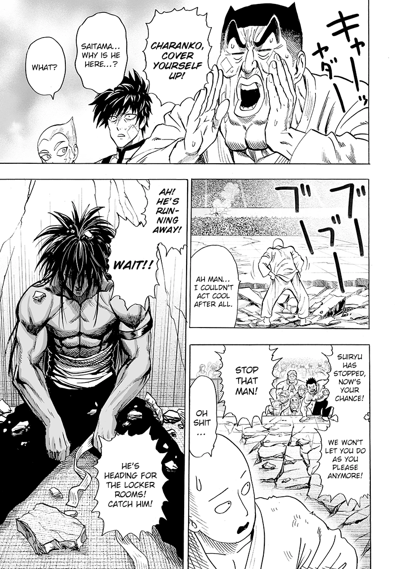 One Punch Man Manga Chapter 71 page 32 - Martial Arts Means...!! scene