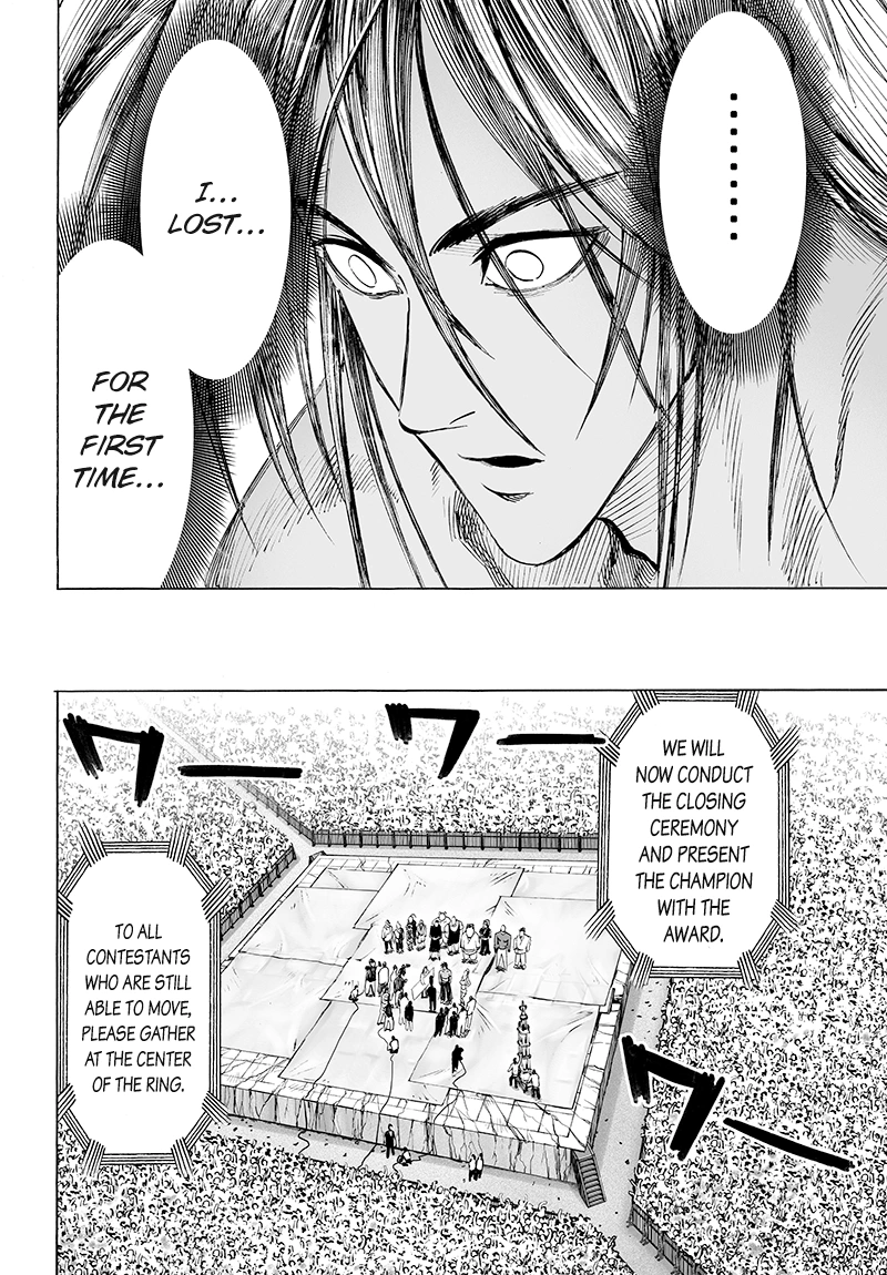 One Punch Man Manga Chapter 71 page 33 - Martial Arts Means...!! scene