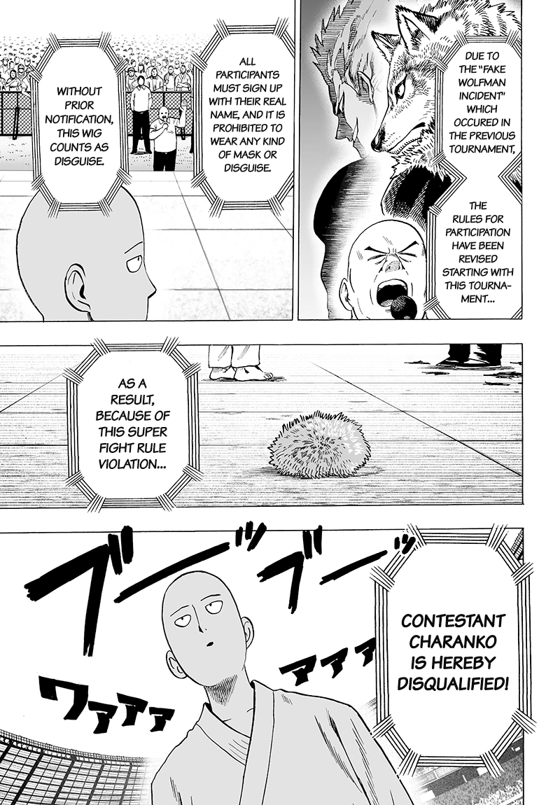 One Punch Man Manga Chapter 71 page 5 - Martial Arts Means...!! scene