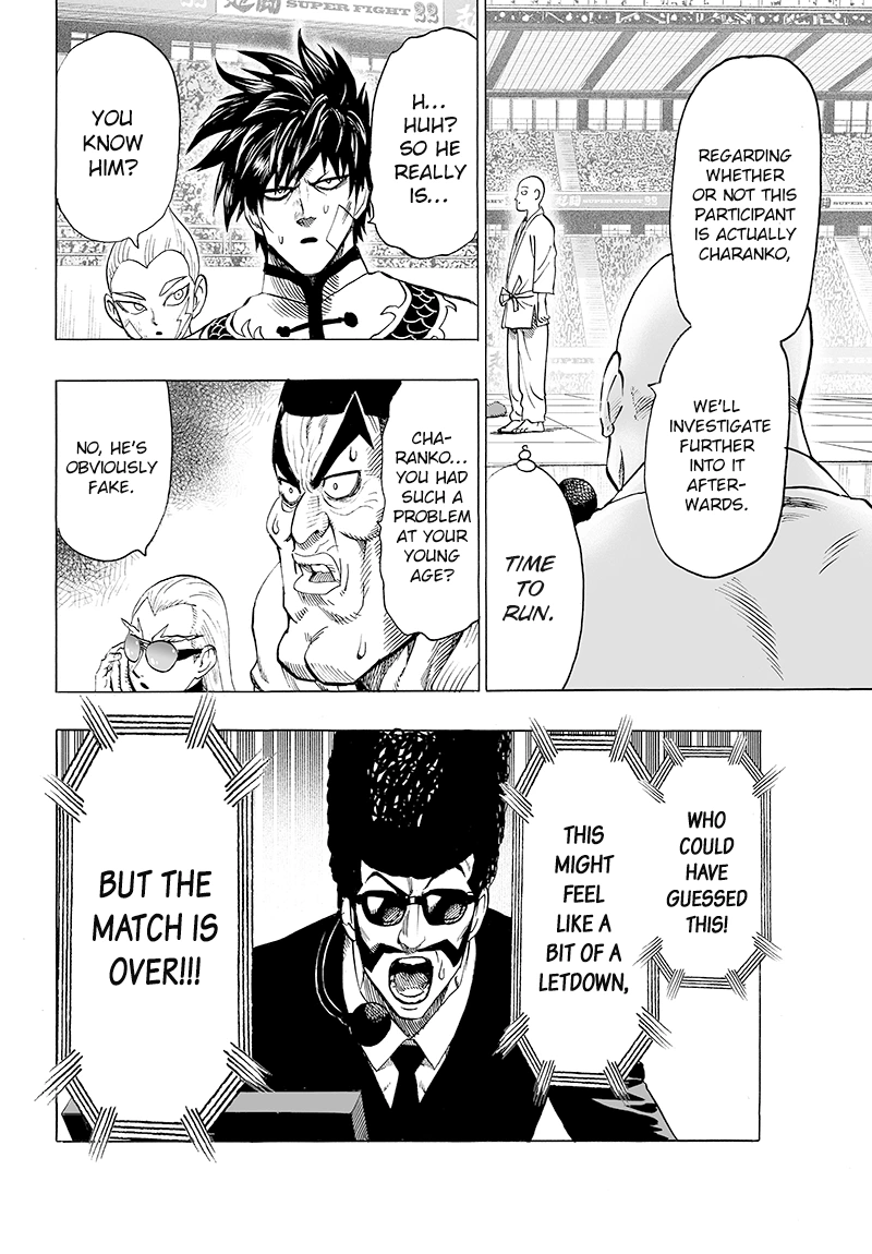One Punch Man Manga Chapter 71 page 6 - Martial Arts Means...!! scene
