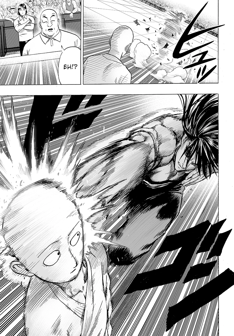 One Punch Man Manga Chapter 71 page 9 - Martial Arts Means...!! scene