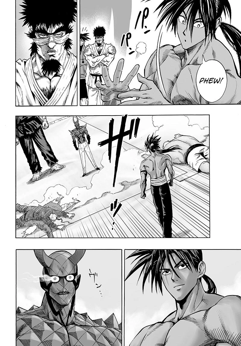 One Punch Man Manga Chapter 72 page 32 - Monsterization scene