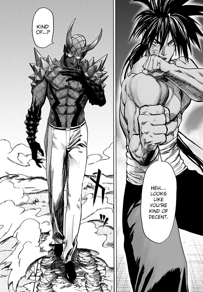 One Punch Man Manga Chapter 72 page 35 - Monsterization scene