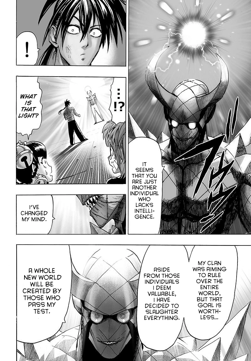 One Punch Man Manga Chapter 72 page 36 - Monsterization scene