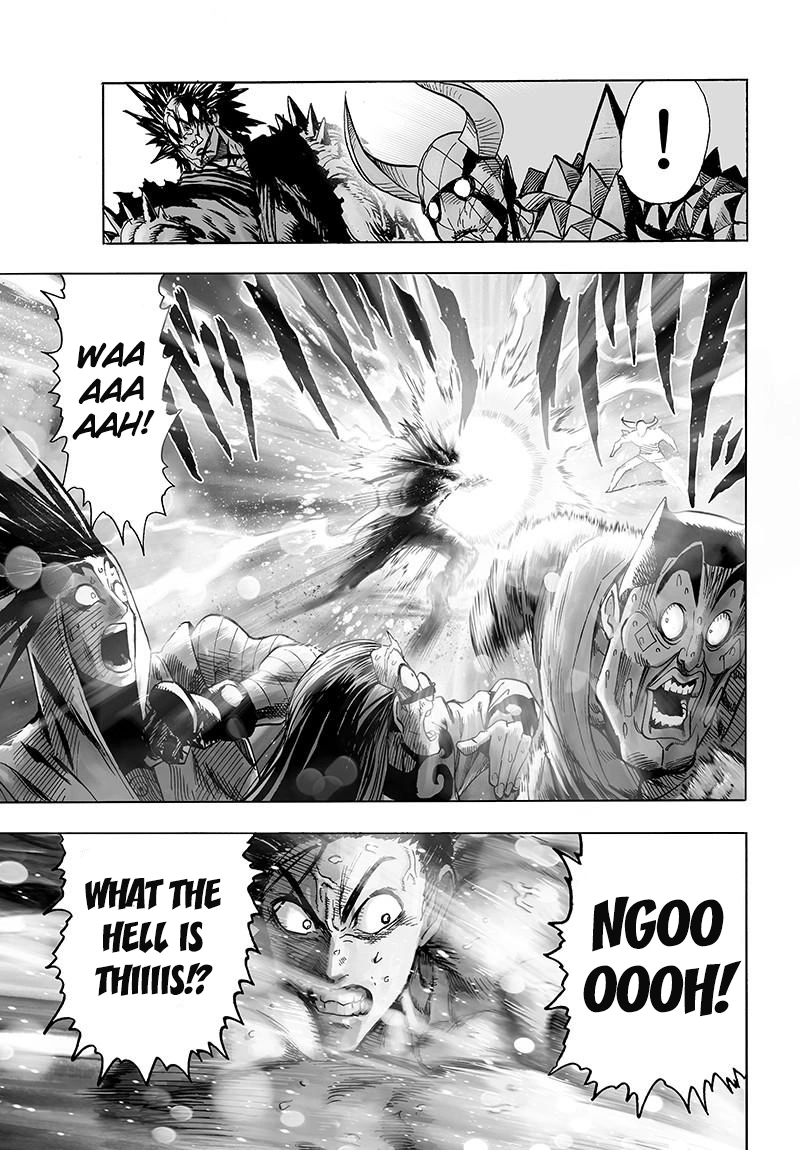 One Punch Man Manga Chapter 72 page 39 - Monsterization scene