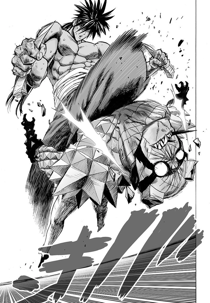 One Punch Man Manga Chapter 72 page 43 - Monsterization scene